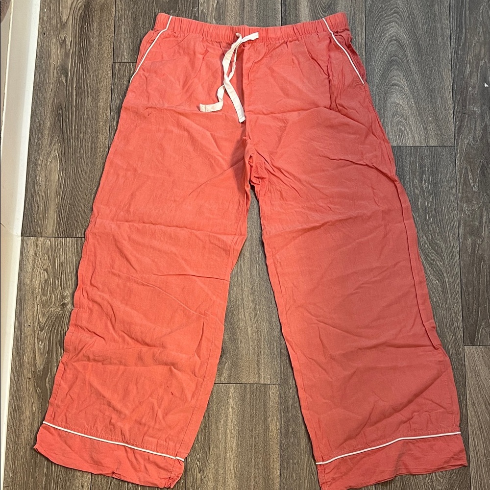 Stars Above Coral Wide Leg Pants
